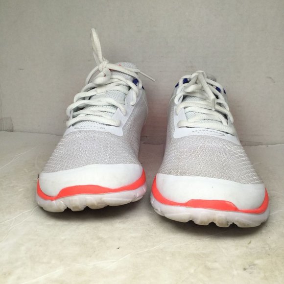 Champion Women Gusto Sneakers Activewear White/Orange Size 9 - Picture 2 of 15